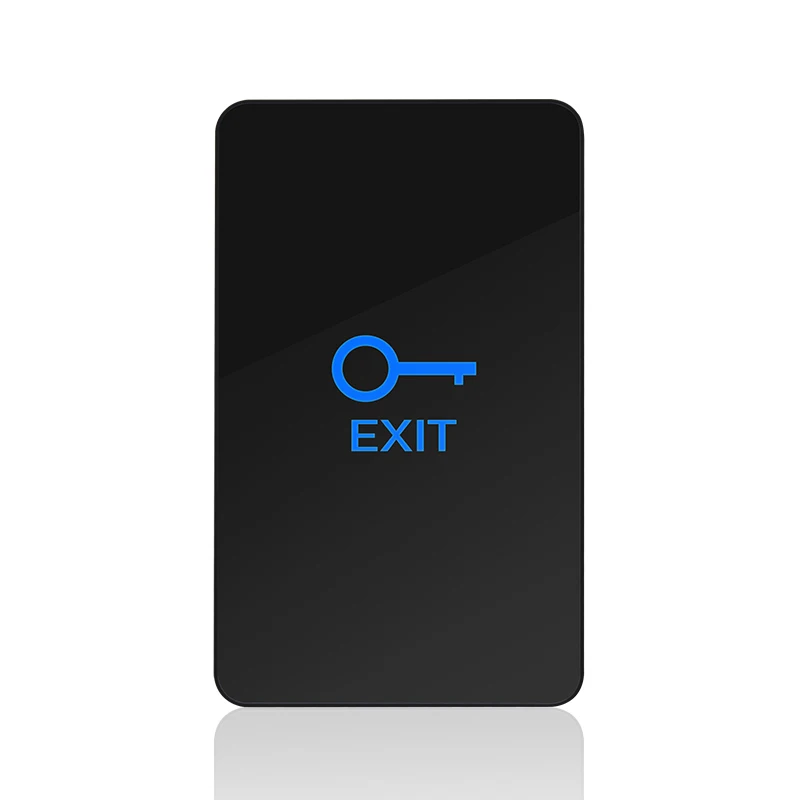 Camel Door Release Black Touch Button with led Indication for Access Control