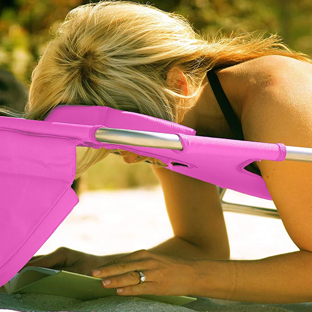 2020 Высококачественная Складная легкая Регулируемая Задняя Коммерческая Портативная Алюминиевая пляжная кровать уличный шезлонг