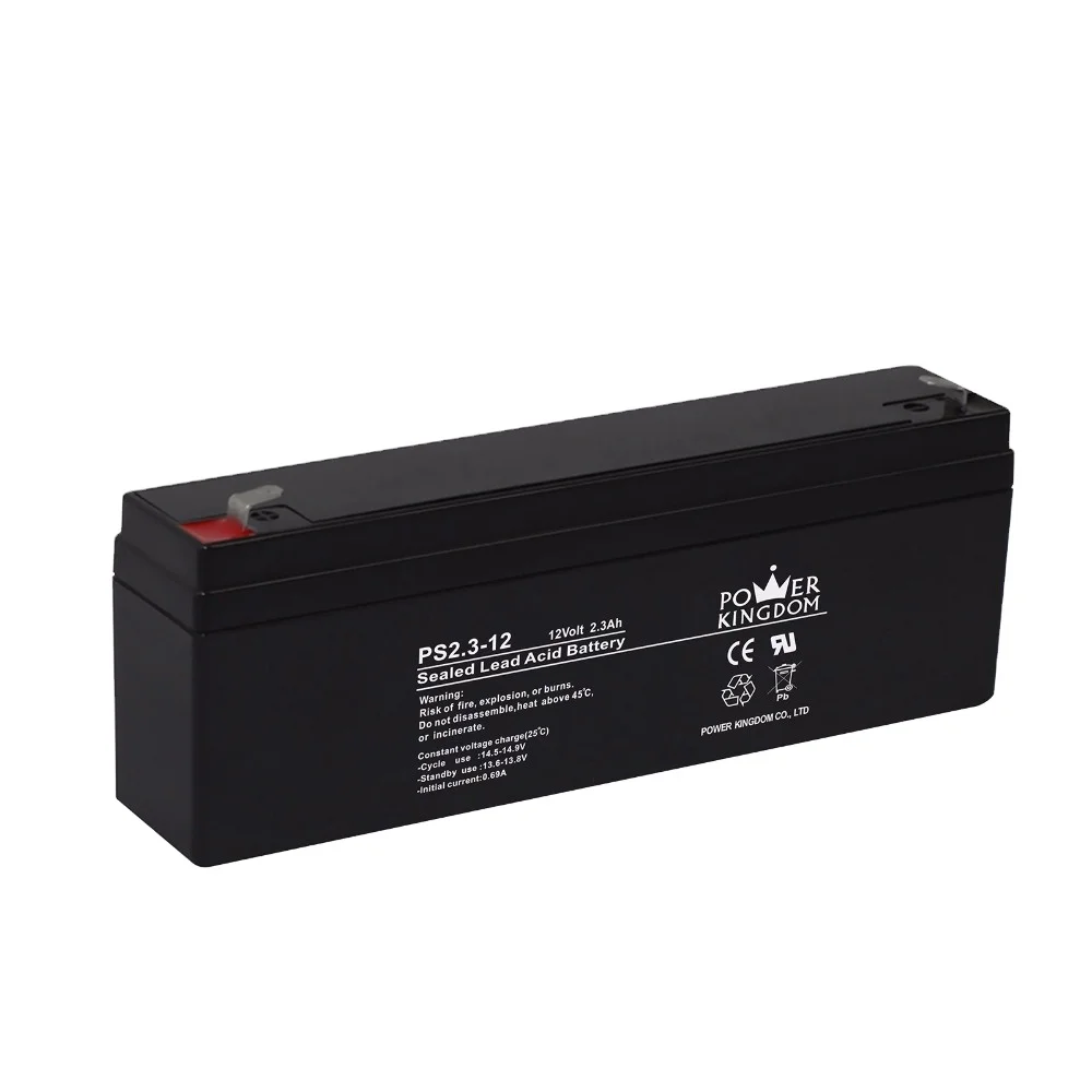 Factory Wholesale High Quality Small Rechargeable Security Battery 12v 2.3ah Rechargeable Agm Batteries