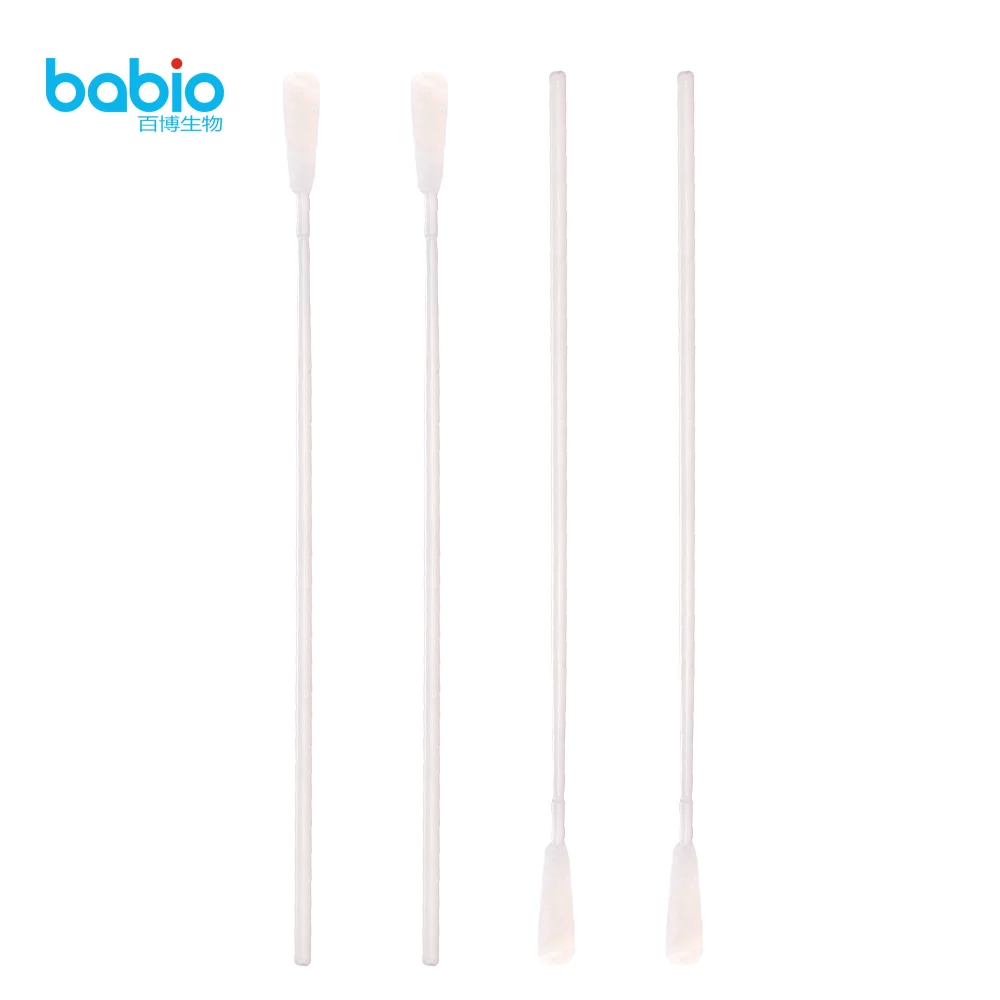 disposable medical comsumables sample specimen collection sterile swabs with container