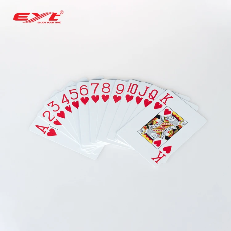 Printing Poker Magic Deck Adult Blank Casino Black Paper Sublimation Logo Custom US Playing Cards