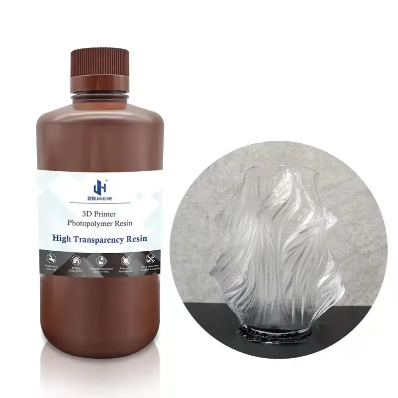 Прозрачная прозрачная смола JAMGHE, подходит для большинства 3D принтеров DLP LCD SLA