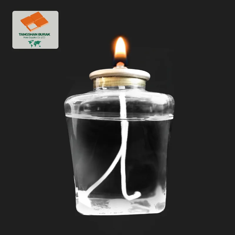 PET 35hr  White paraffin Liquid wax Oil table lamp fuel cell candle