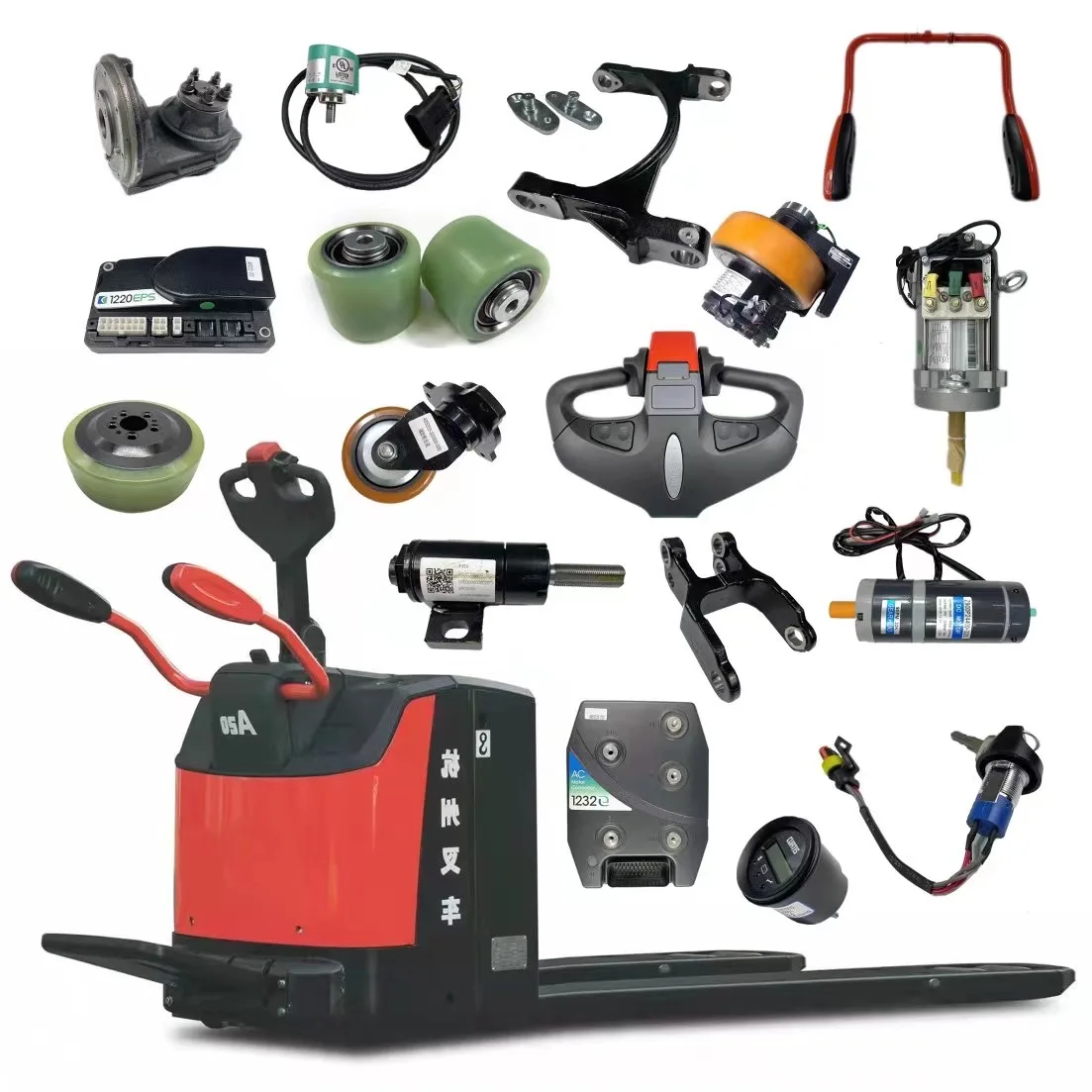 Запчасти для электрических поддонов Hangcha, запчасти для вилочных погрузчиков HC