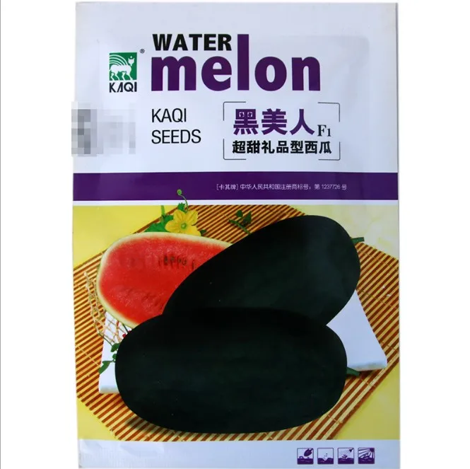 Touchhealthy поставка длинных фруктов черная кожа красные свежие семена арбуза/семена дыни 10 грамм/пакет для посадки