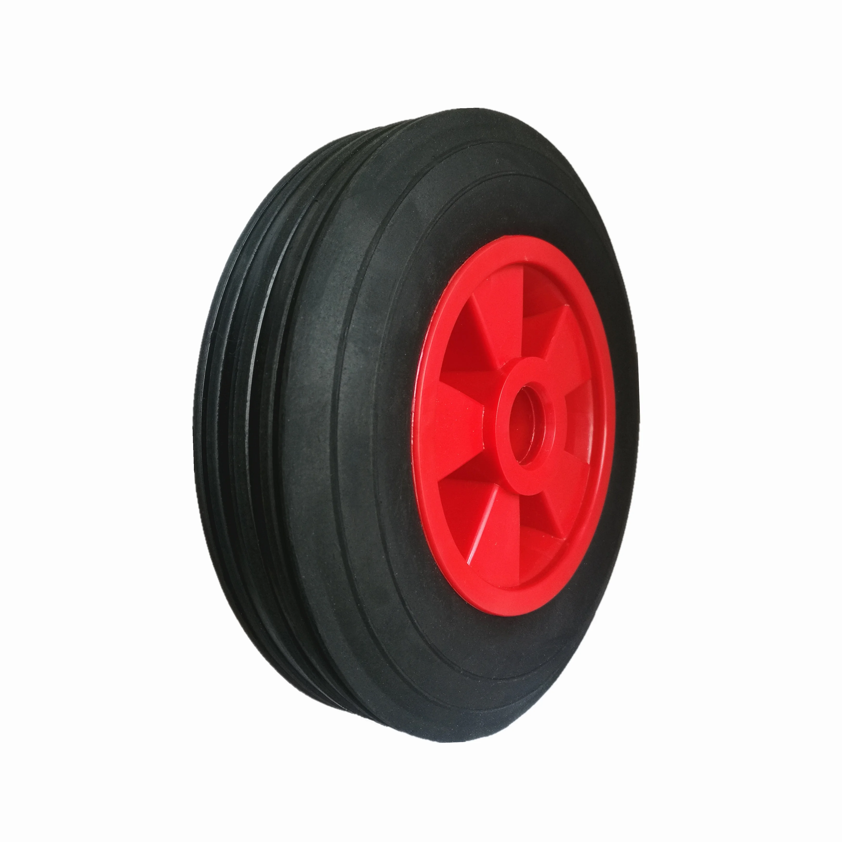 200mm solid rubber wheel tire for wheelbarrow