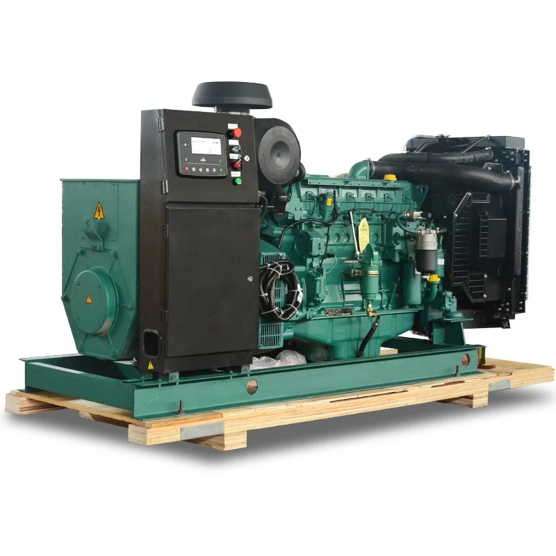 EPA certificate 125kva genset Volvo Penta engine TAD750GE diesel generator 100 kw price