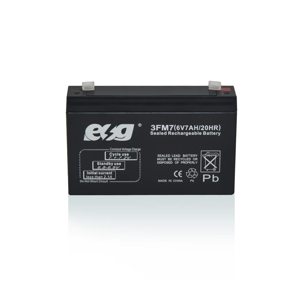 ESG Agm Power Supplies Storage 12v 7ah 9ah AGM battery 12v Batteries Gel Solar lead acid Tubular Inverter