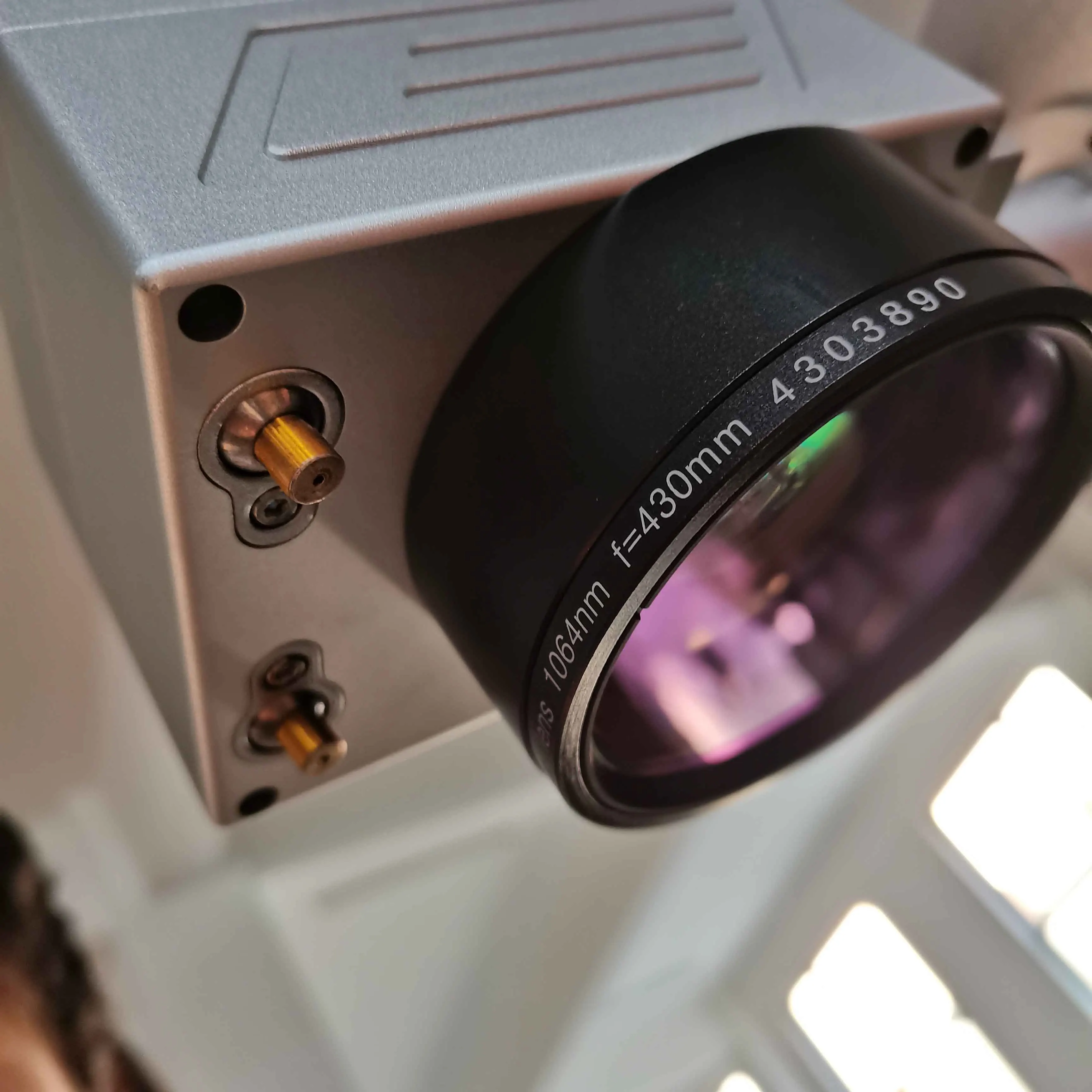 20W 30w 50W 100w 150W Complete In Specifications  Desktop Design  Fiber Laser Marking Machine