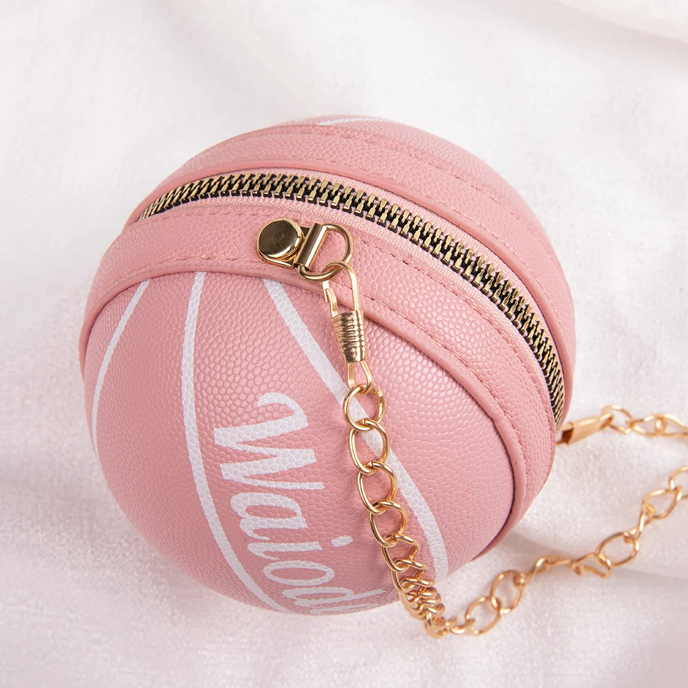 
Latest Design Fancy Girls Women Mini Basketball Cute Kids Basket Ball Purse Handbags Ladies Hand Bags Shoulder Bag 