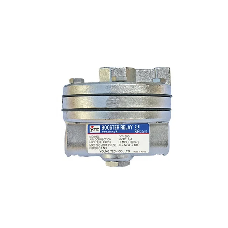 100%New original YTC Korea accelerator YT-320N1 pneumatic amplifier cheap spot