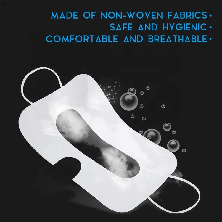 new universal type disposable VR Face mask, VR eye mask , disposable hygeian eye mask VR protection accessories.