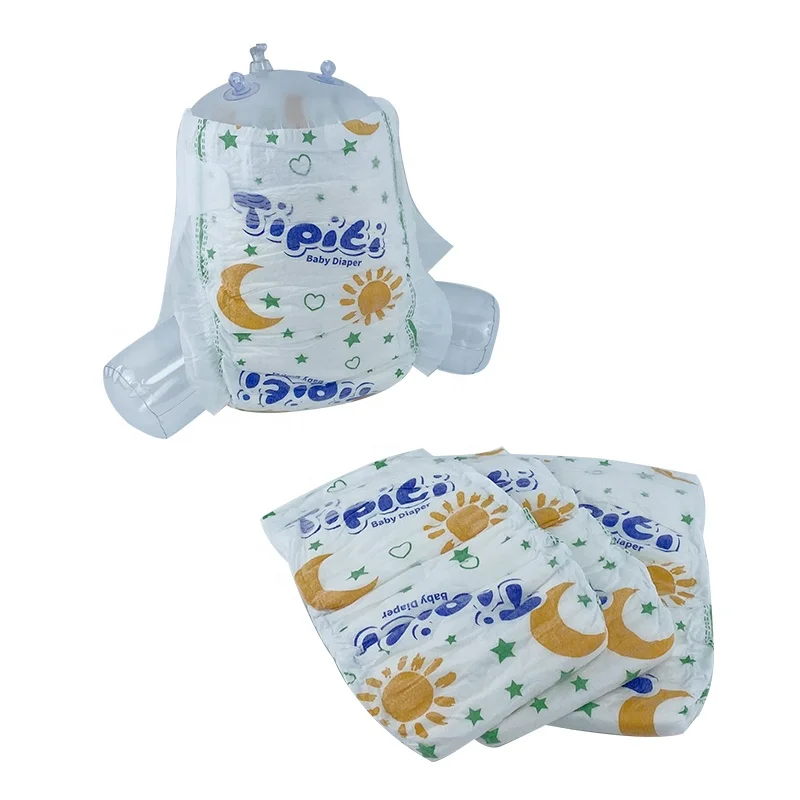 Free Sample Factory Wholesale Stocklots Cheap Price High Absorbency Disposable Baby Diaper Nappies
