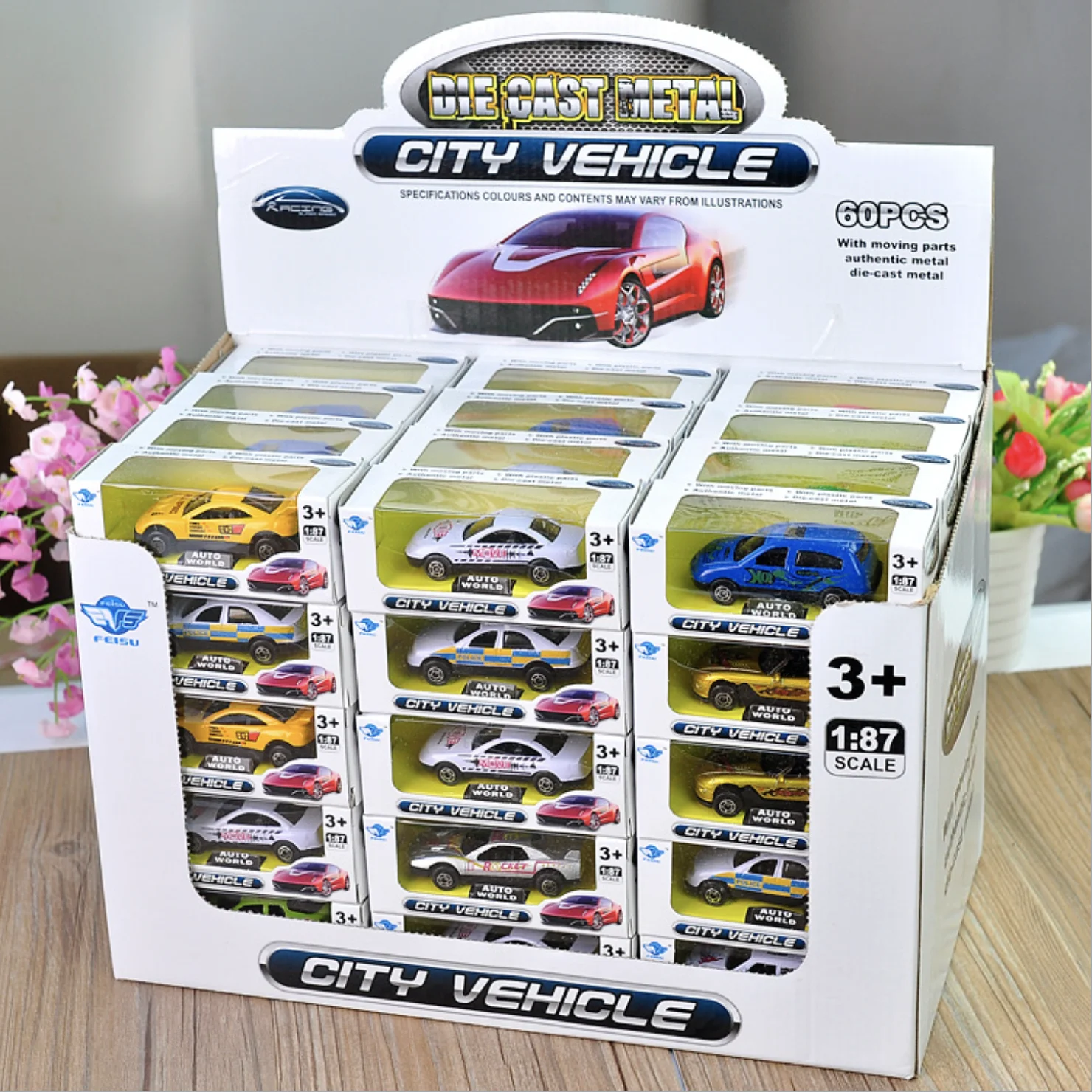 
Cheap Metal Kids Mini Small Rc Baby Die Cast Car Toy Set 