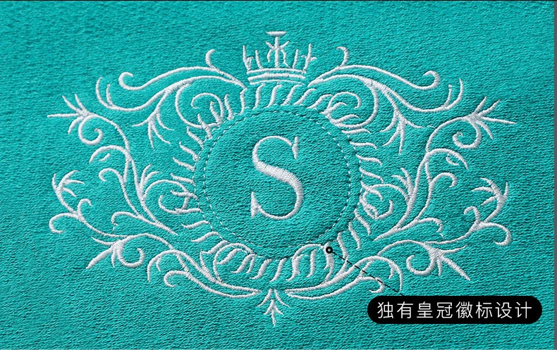 Dobby embroidery bath towel 100x200 900gsm 800 gsm cotton personalised bath towels shower towel set