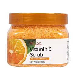 High quality skincare avocado plant full body moisturizing and smooth cleansing sea salt scrub