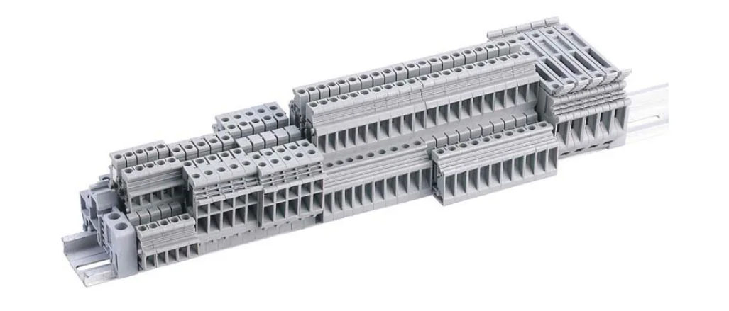 Din Rail промышленные заземляющая клемма-тип винта (универсальный)