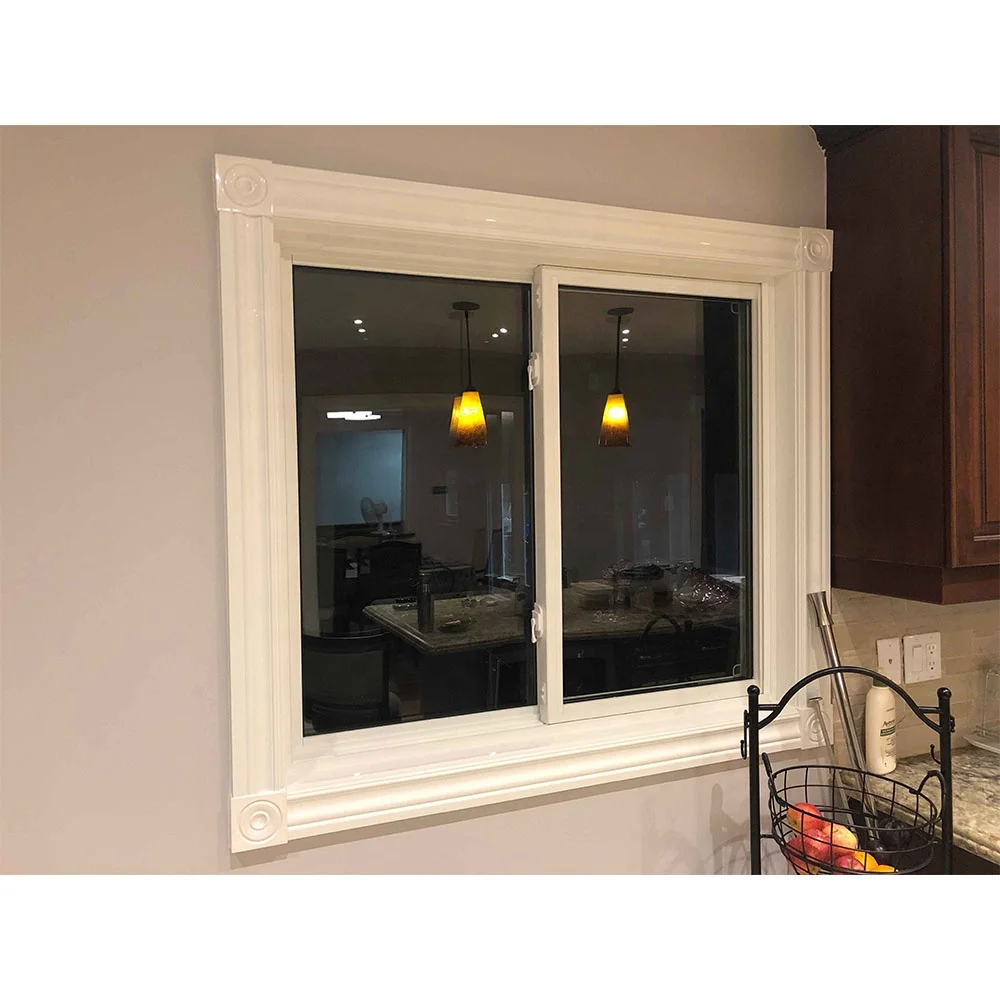 2 Tracks New Design Aluminum Sliding Window Manufacturers