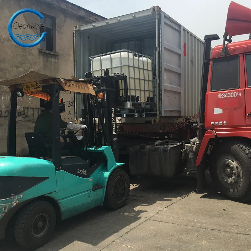 Poly Quaternary Ammonium Salt Chemical Waste Disposal Polyamine Polymer Gel Liquid