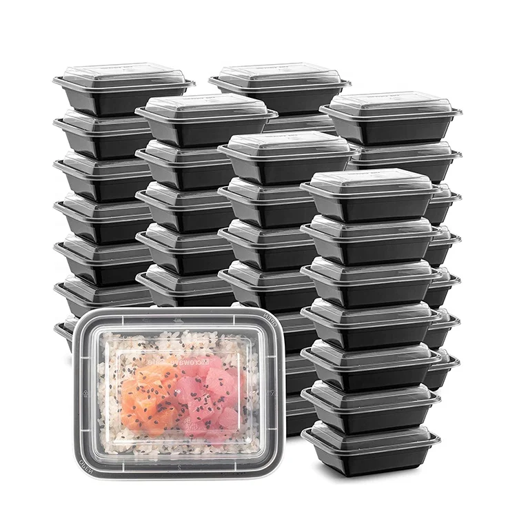 Lokyo 12oz того забрать коробки морозильная камера многоразовые пластиковые одноразовые еды приготовления пищи