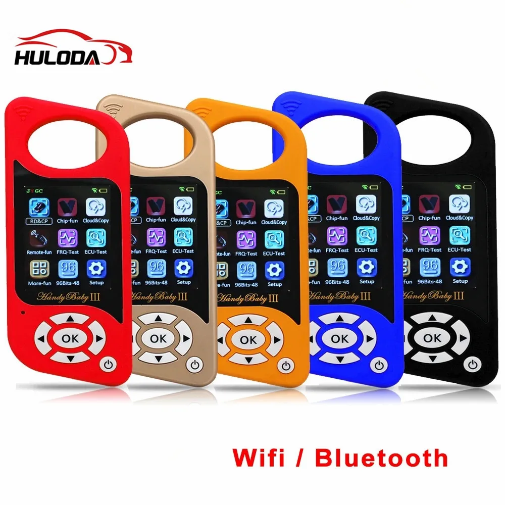 huloda Newest JYGC Handy Baby III Hand-held Car Key Copier Auto Key Programmer for 4D/46/48/G/KING/Red Chip Copy G/96bit 48 Chip