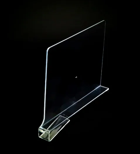 Hot Sale Clear Plastic Plastic Shelf Dividers Closet Shelf Organizer Divider