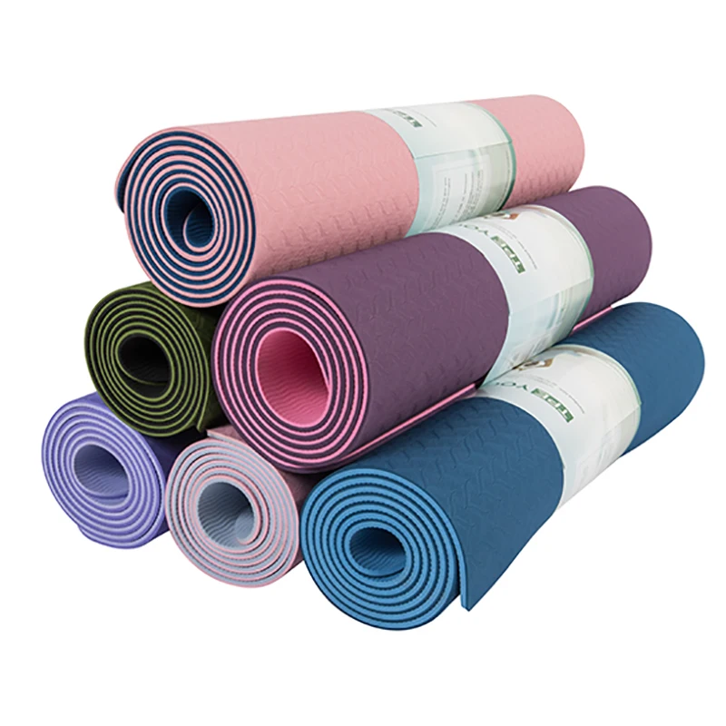 2025 Factory Direct Sale Exercise Non Slip Eco Friendly Dropshipping TPE Yoga Mat