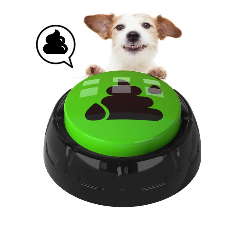 Manufacture Dog Talking Buttons For Communication 30s Record Function Pet Buzzer Set Dog Buttons