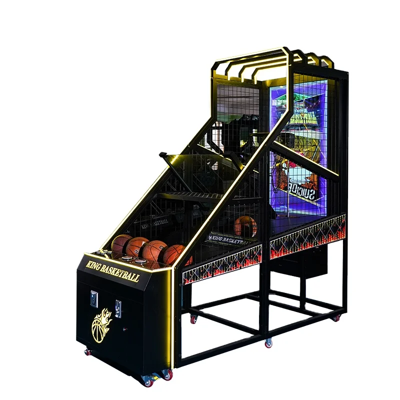 Оптовая Продажа с фабрики аркадная электронная ЖК-Баскетбольная игровая консоль монетоприемником классический уличный баскетбольный автомат