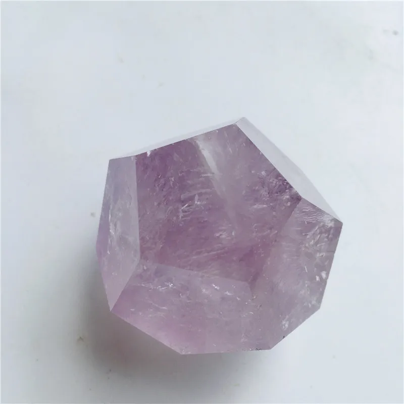 Wholesale polished natural quartz amethyst Dodecahedron Crystal For healing