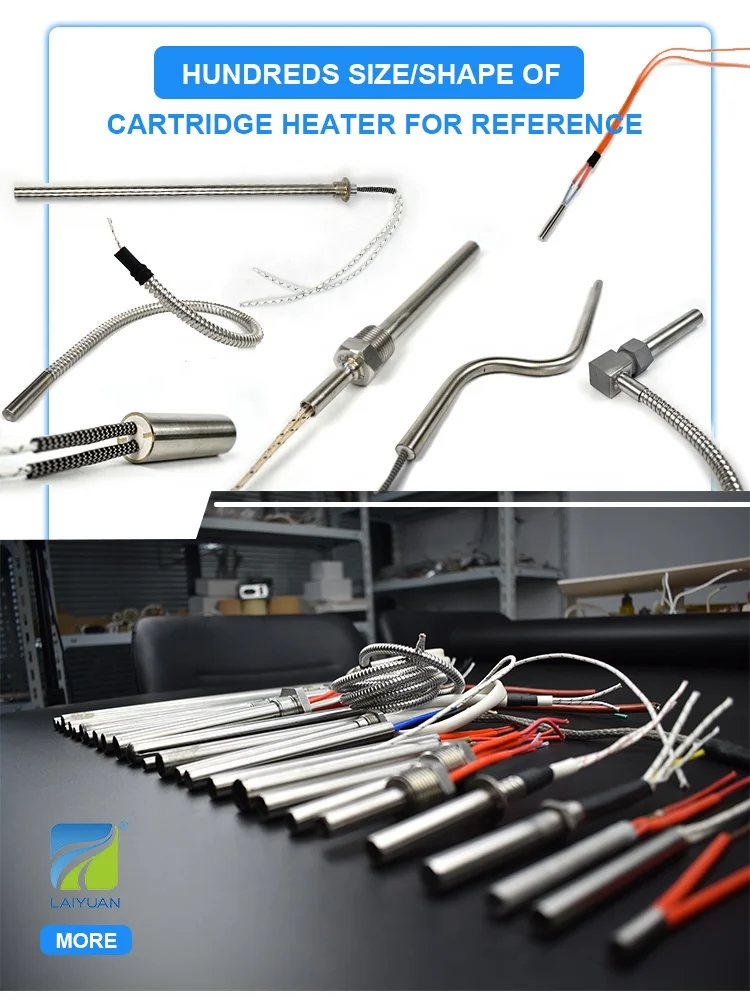 Laiyuan 3kw 3mm 6mm custom assorted industrial heating cartridge heaters element electric 12 inch 1500w 380v 220v 300w for sale