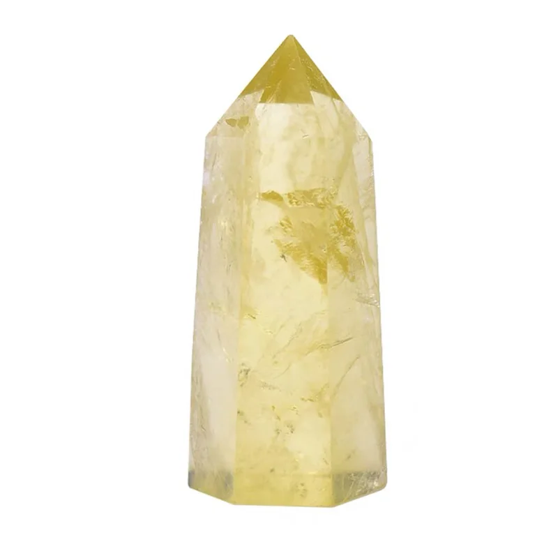Оптовая продажа, натуральный драгоценный камень, кристаллы, лечебные камни, желтая кварцевая цитрин, Хрустальная палочка, Подарочная башня, столб