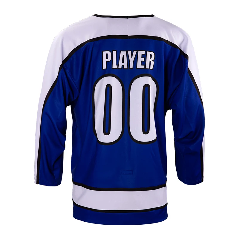Custom Blank Practice Ice Hockey Wear Sublimated No Minimum Dry Fit Quick Dry Breathable Men Ice Hockey Jersey