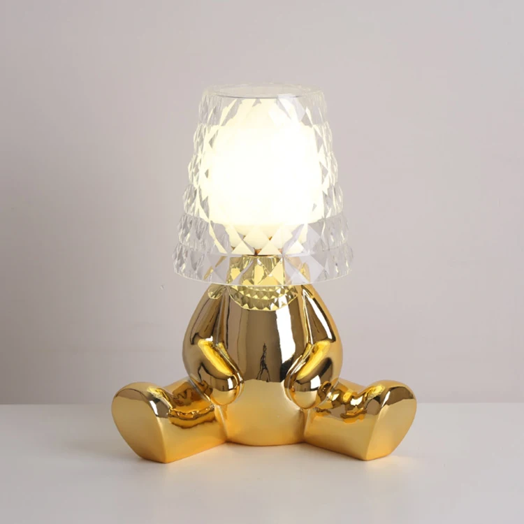 Bedroom decorative light bedside modern led home decor table lamp