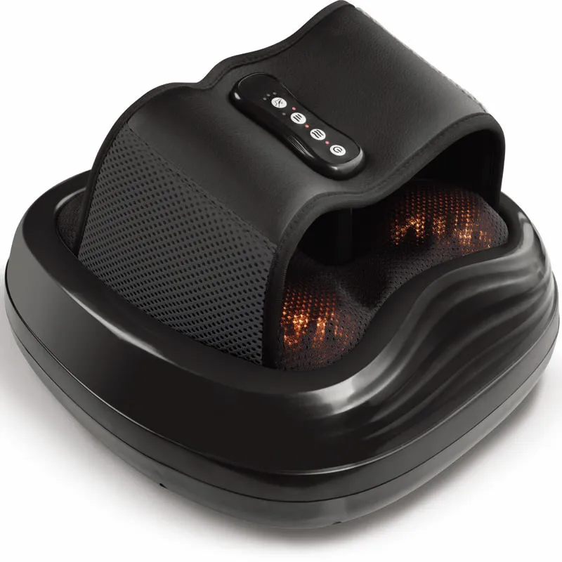 3 in1 air pressure & acupuncture & heating 2 speeds adjustable acupuncture rolling  fooot massager HYK-738