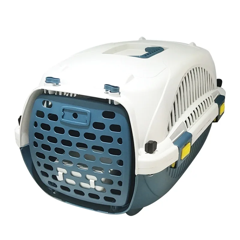 High-end pet air box Airline Approve pet travel carrier/pet flight cage/pet transport box Aircraft cage large box