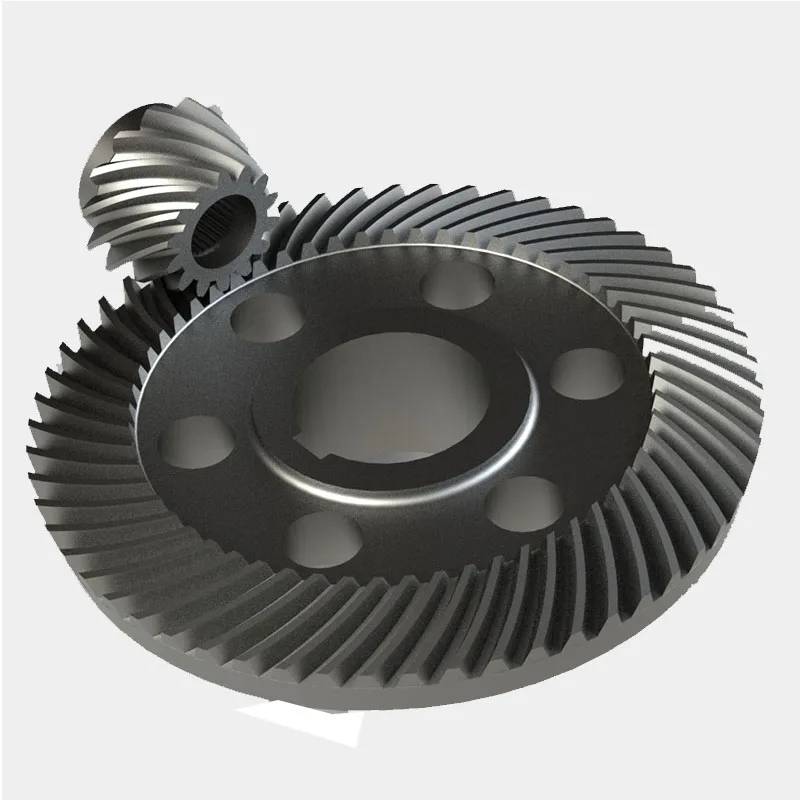 Oem High Quality Transmission Crown Pinion Gear Metal Sintering Helical Gear
