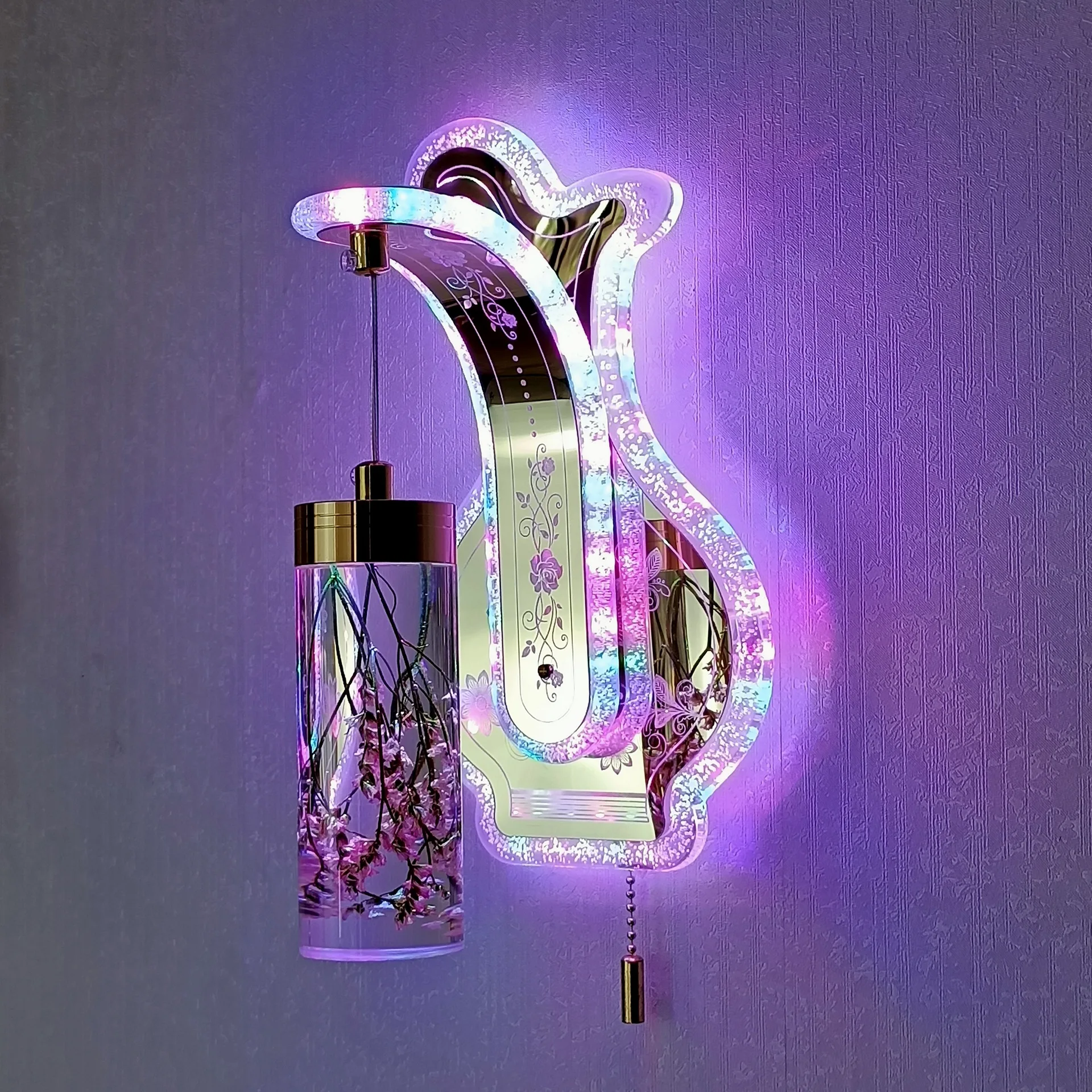 Mounted Bedside Restaurant Sconce Decor Living Room Luxury Decorative Bulb Bracket Exterior Led Wall Light Indoor Modern