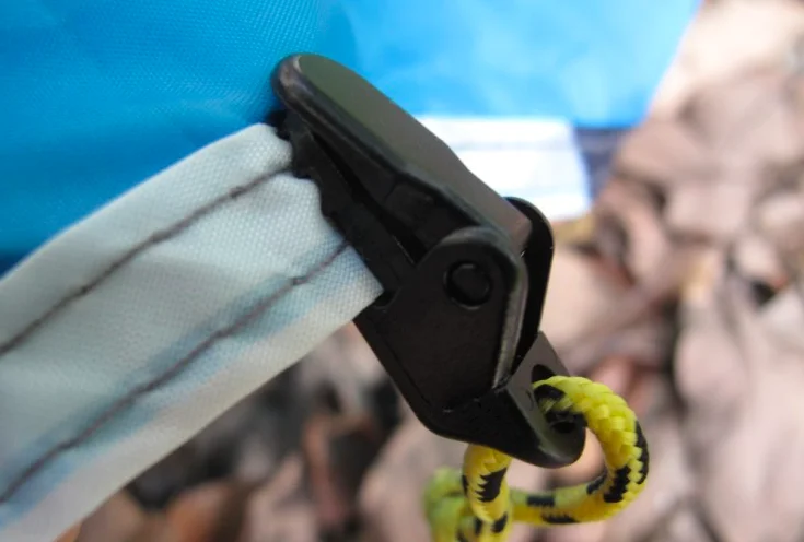 Awning Clamp Tarp Clips Snap Hangers Tent Camping Survival Tighten Clamp