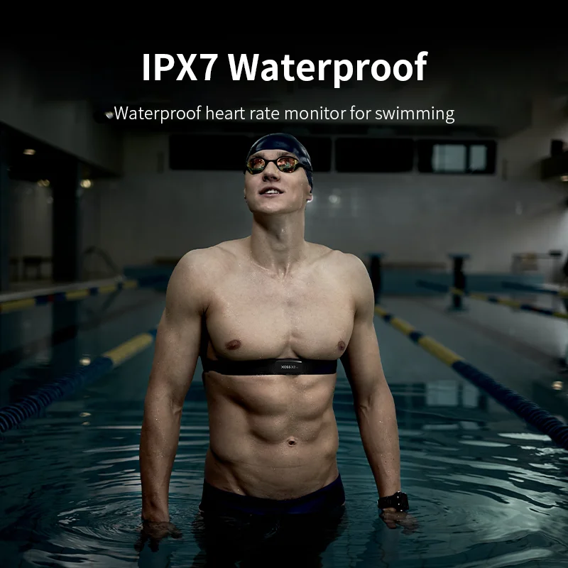 XOSS X2 Pro Chest Strap Heart Rate Sensor Monitor BLE ANT Wireless Health Fitness Smart Bicycle IPX7 Waterproof Sensor