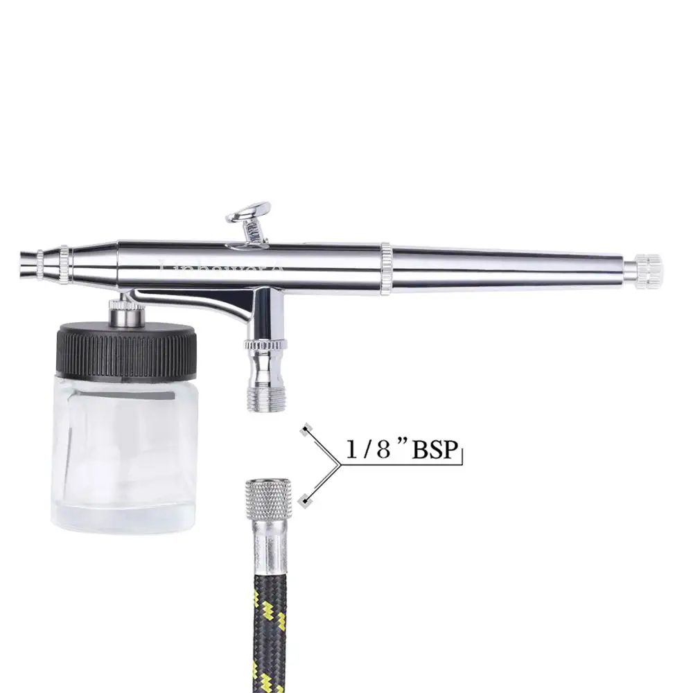 LinhaivetA portable tanning airbrush gun kit car mini air brush machine set