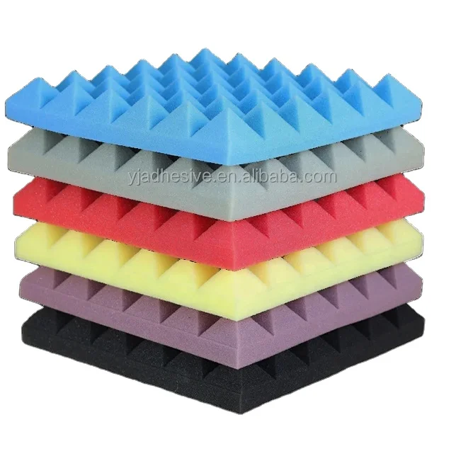 Customize Sound Proof Home Theater Soft Foam Wall Panels Polyurethane Diy Decor Diffuser Acoustic