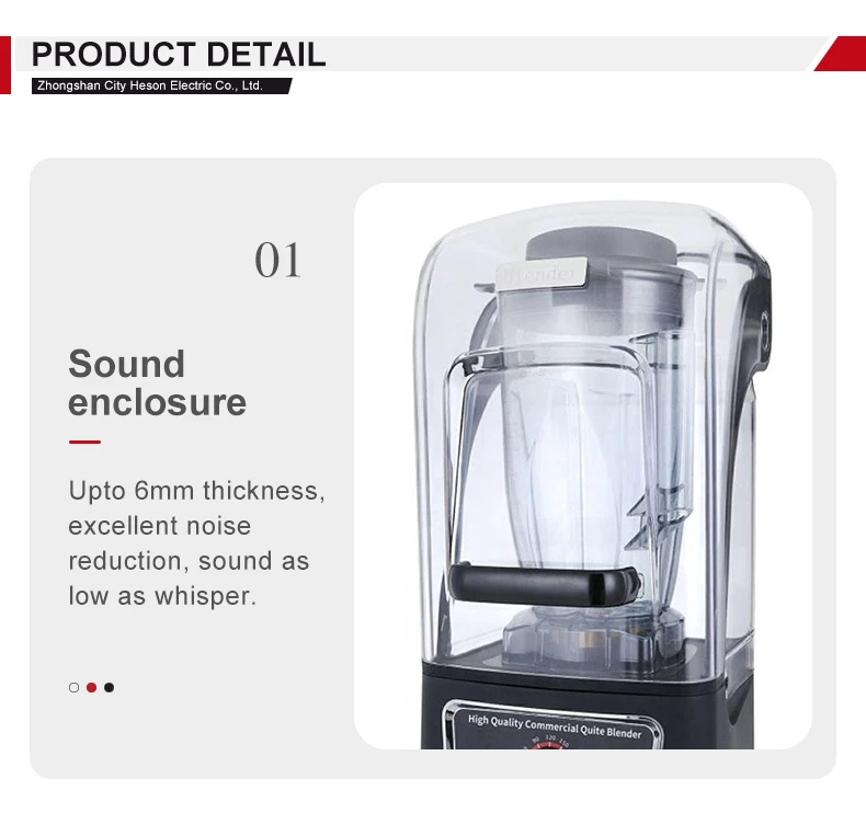 Multifunctional Hot Sale Blender Juicer Kitchen Use Commercial Blender