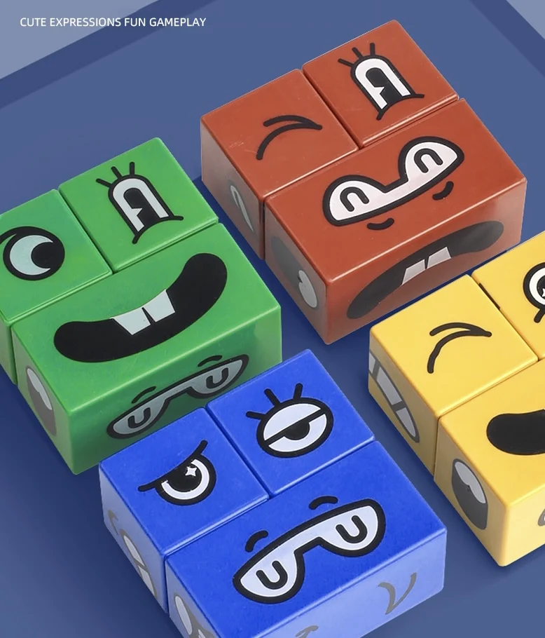 Moji Face Change Pazzle Factory Direct New Gift Idea Kids and Adult Family
