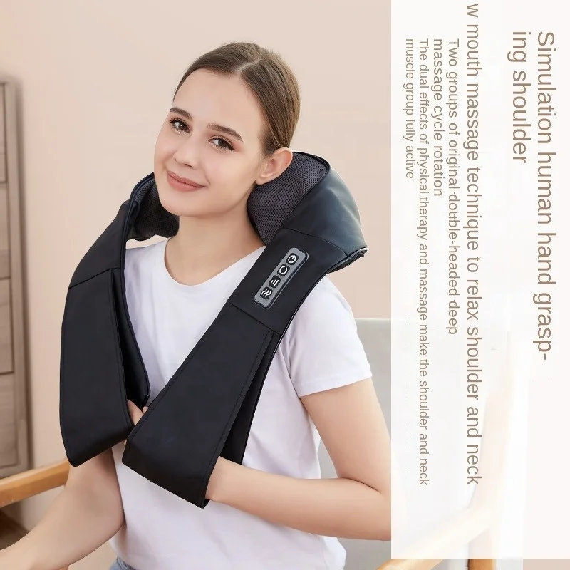Quality muscle relaxation massage shawl neck kneading back massage neck and back