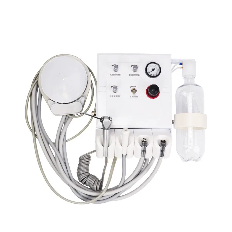 2024 Most Popular Portable Dental Turbine Unit Handpiece with Water Bottle Turbines