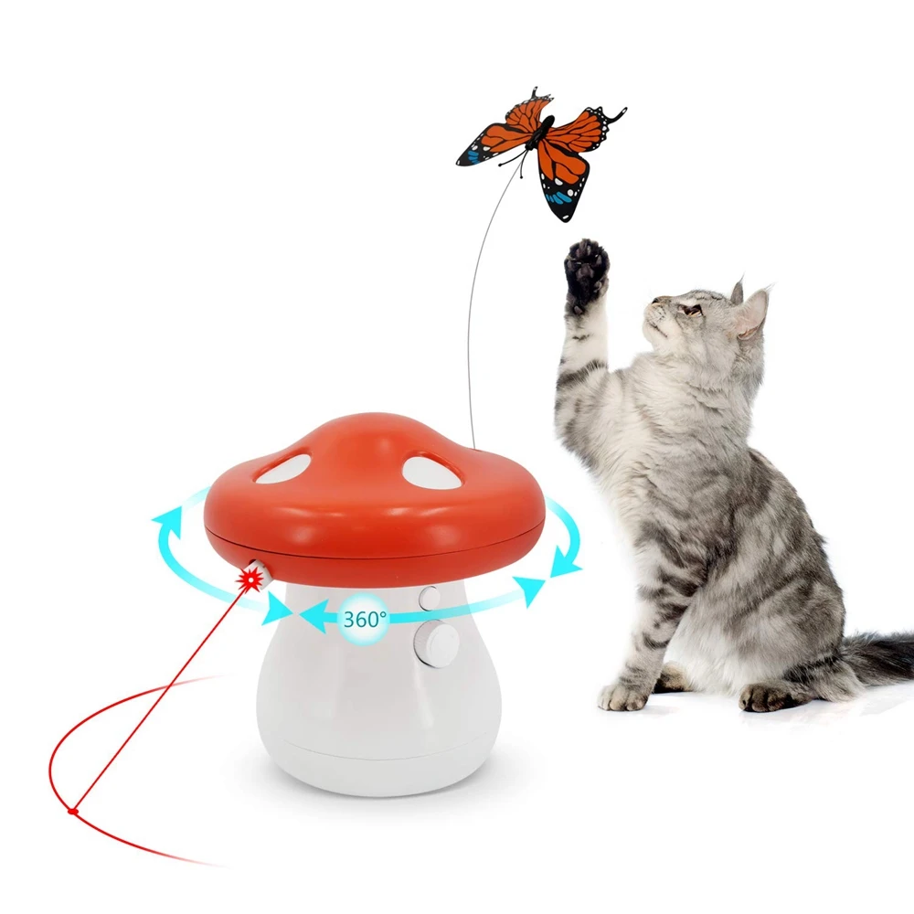 
Interactive Kitten Toys Roller Tracks cat playing usb toy with Exercise Balls Teaser Mouse 