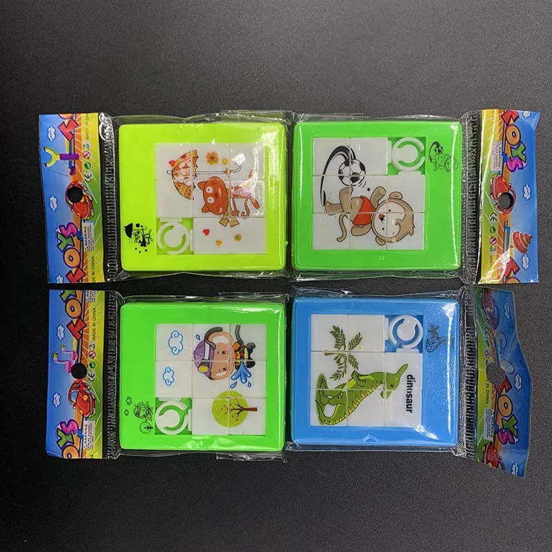 Wholese Promotion Gifts Educational Plastic Kids Toys  Game Puzzle Toy