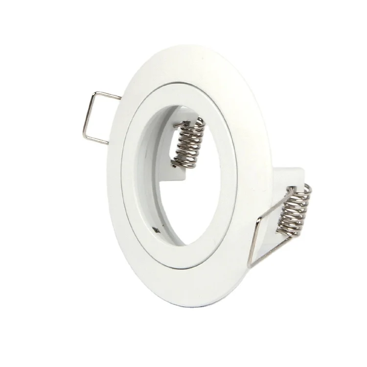 
Aluminum housing round led cob grille ceiling led light MR16 GU10 recessed downlight fixture 