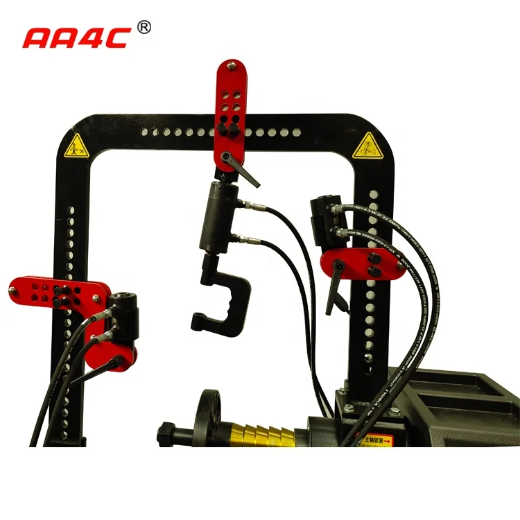 AA4C 26 inches  full automatic Rim straightening machine without lathe 3 cylinders full teeth AA-RSM695F